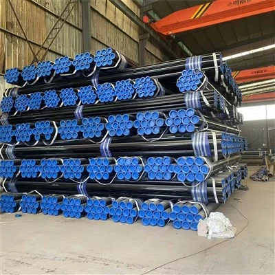ASTM A53 Kabòn Steel Tiyo